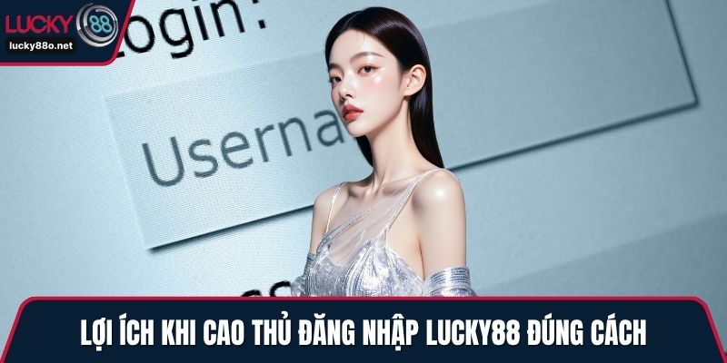Lợi ích khi cao thủ đăng nhập LUCKY88 đúng cách